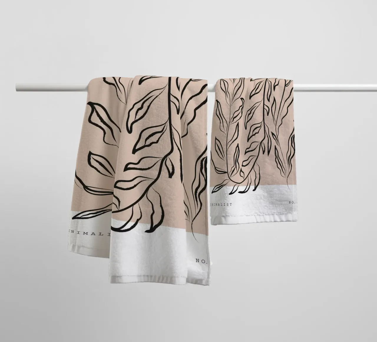 Boho Bohemian 7 Laurel asciugamano da bagno da Boho Print Collection