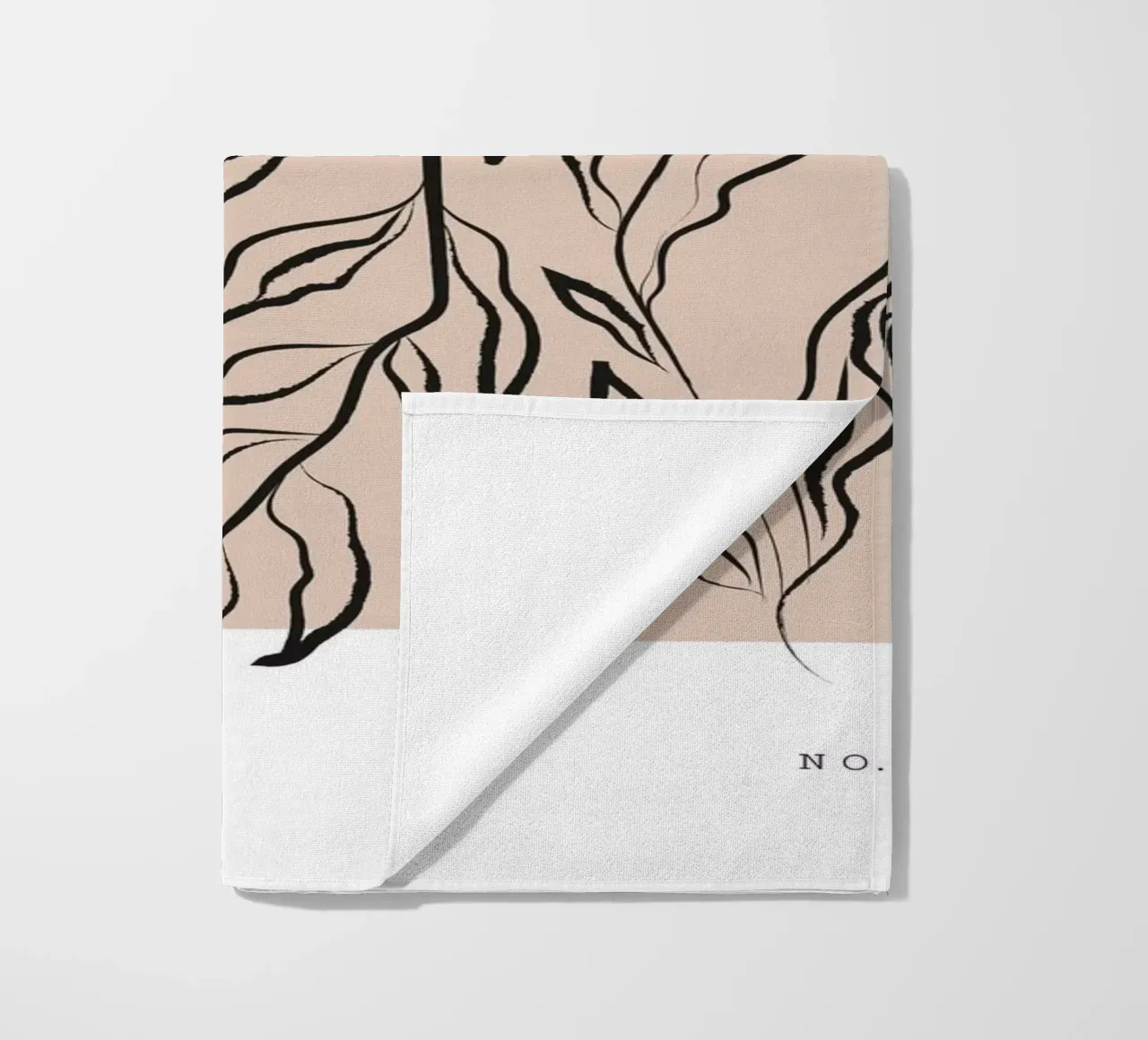 Boho Bohemian 7 Laurel telo mare da Boho Print Collection