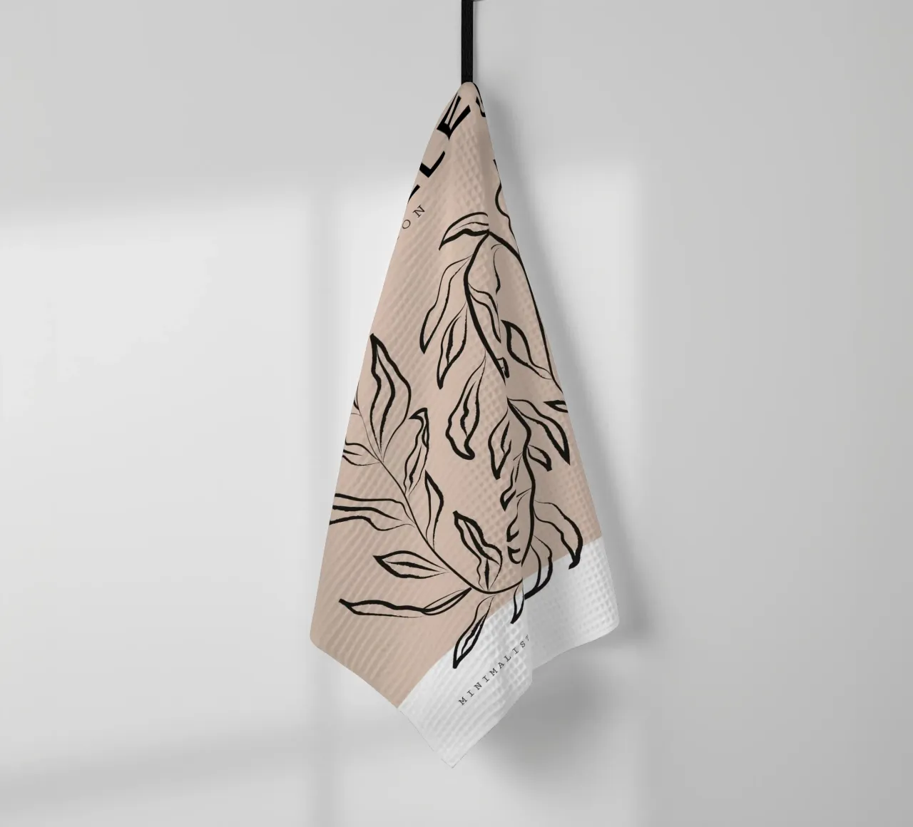 Boho Bohemian 7 Laurel canovaccio da cucina da Boho Print Collection