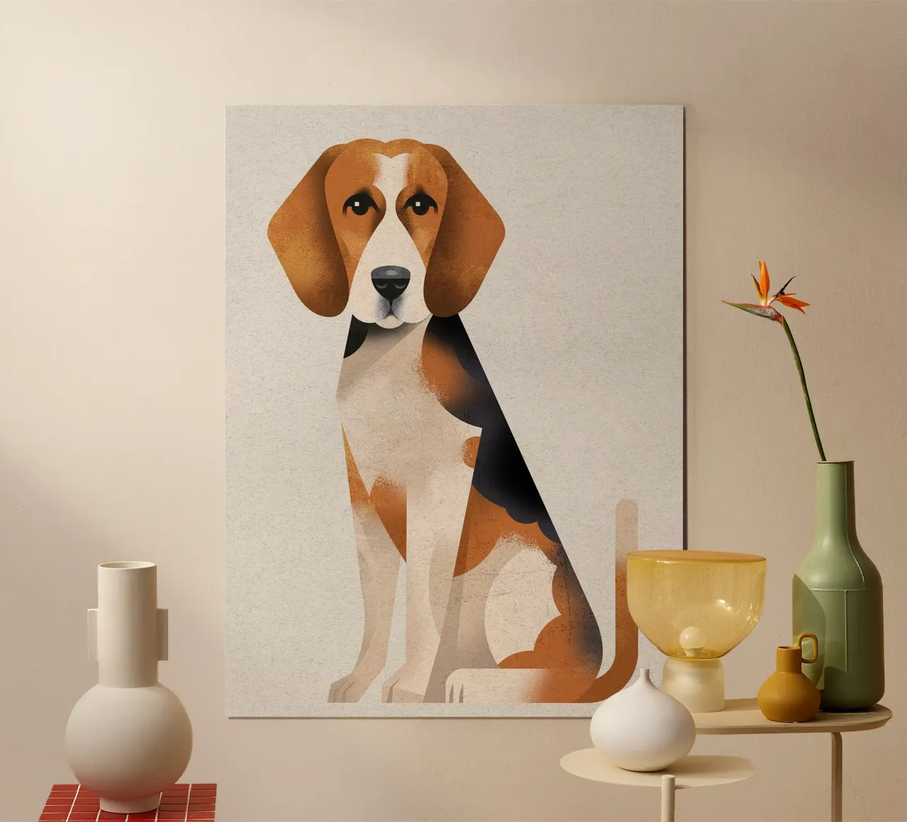 Beagle poster da David Jackson