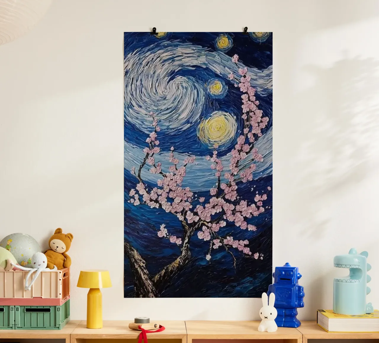 blossom with stars poster da huminity