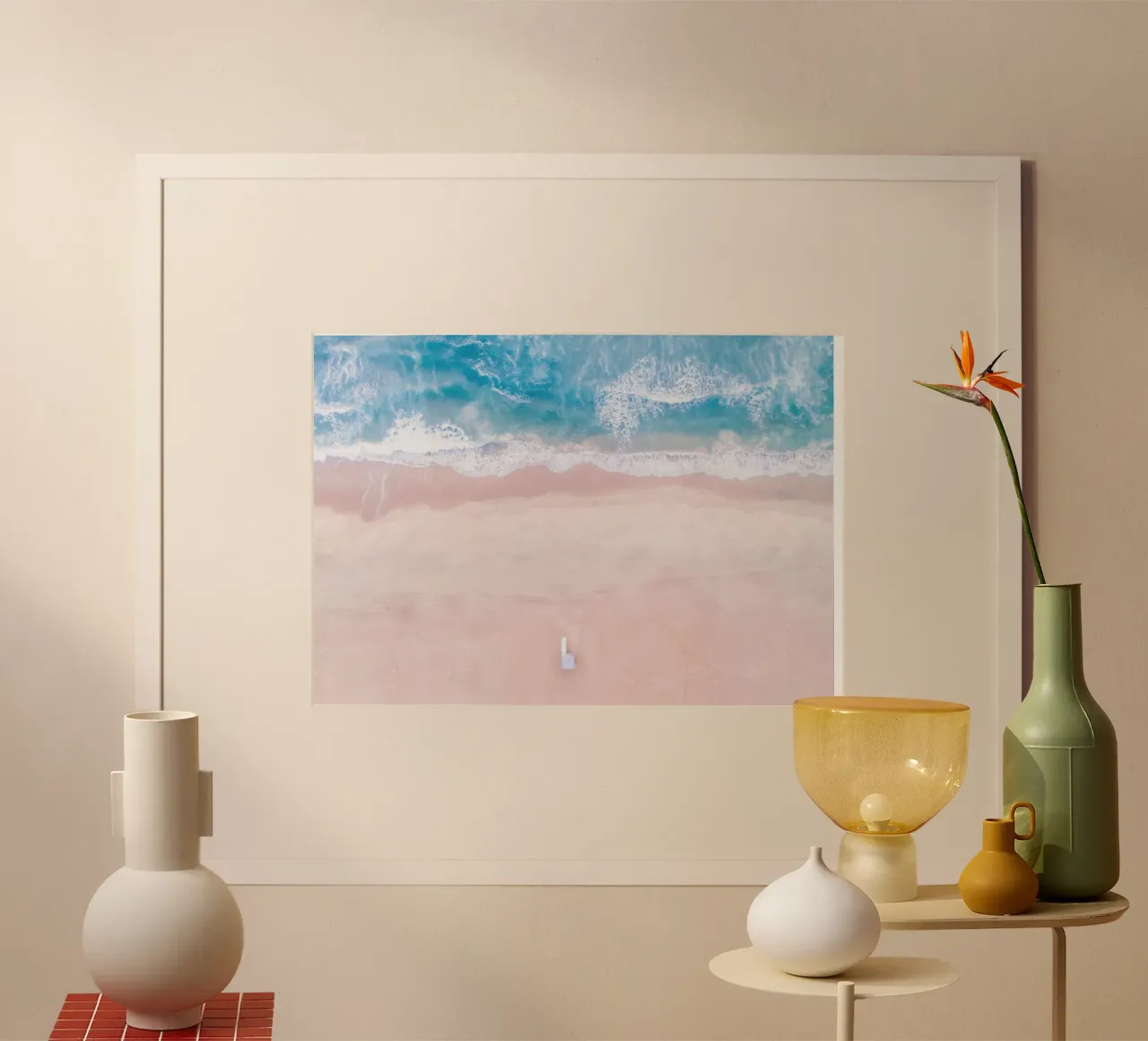 Richard Podgurski - Spiaggia privata poster da Panait Ivascu