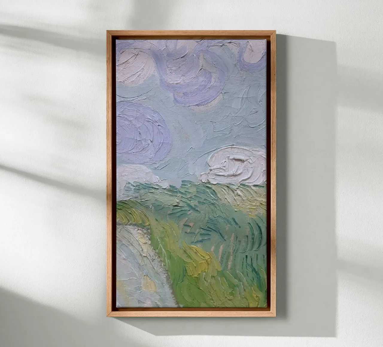 art nature colors canvas met Baklijst van panada