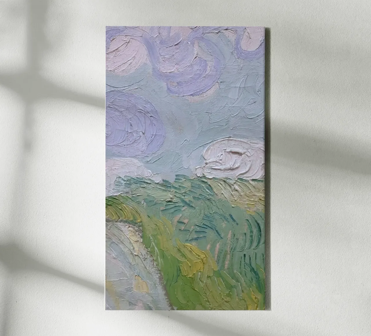 art nature colors canvas met Baklijst van panada
