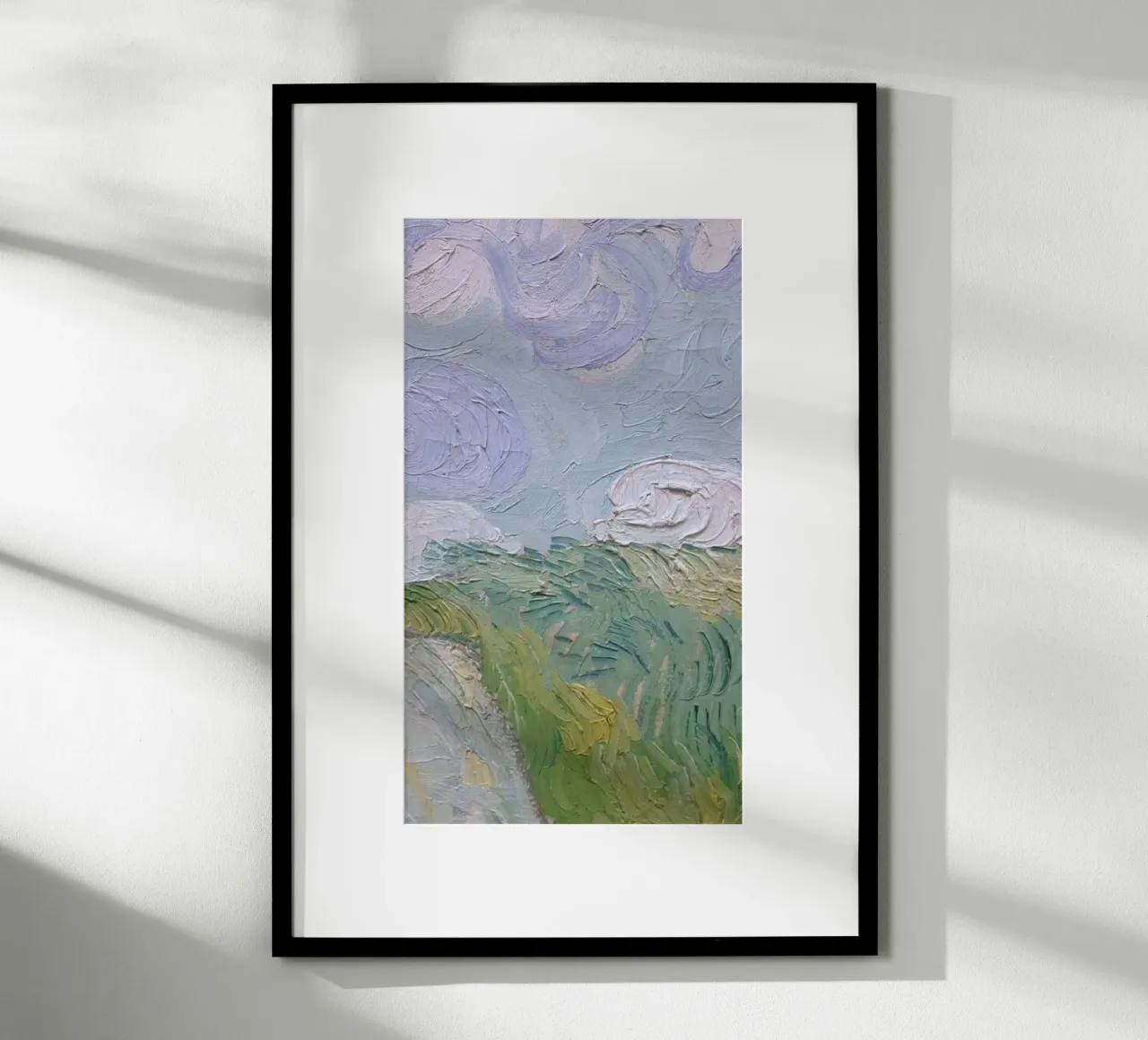 art nature colors poster con telaio in plastica da panada