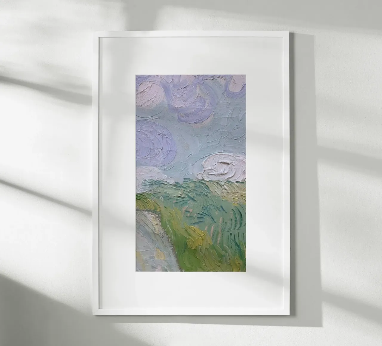 art nature colors poster con telaio in plastica da panada