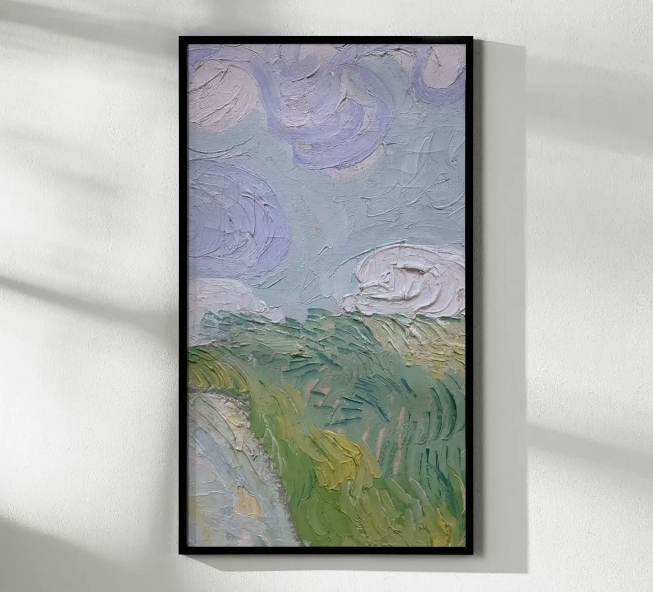 art nature colors poster con telaio in plastica da panada