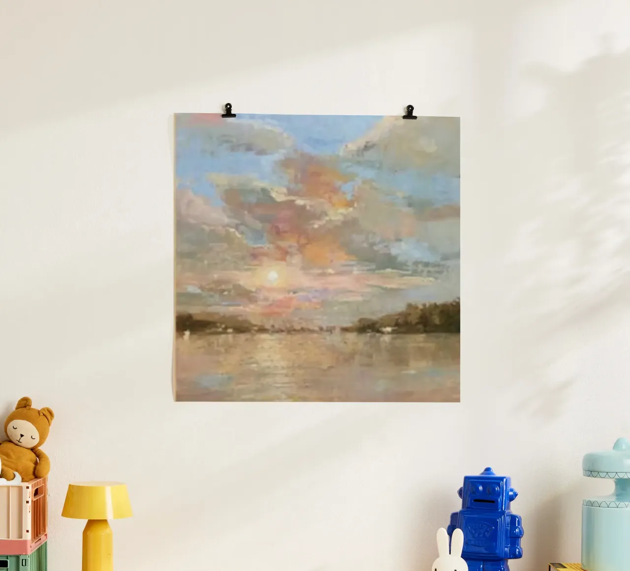 art nature in sunset poster da panada