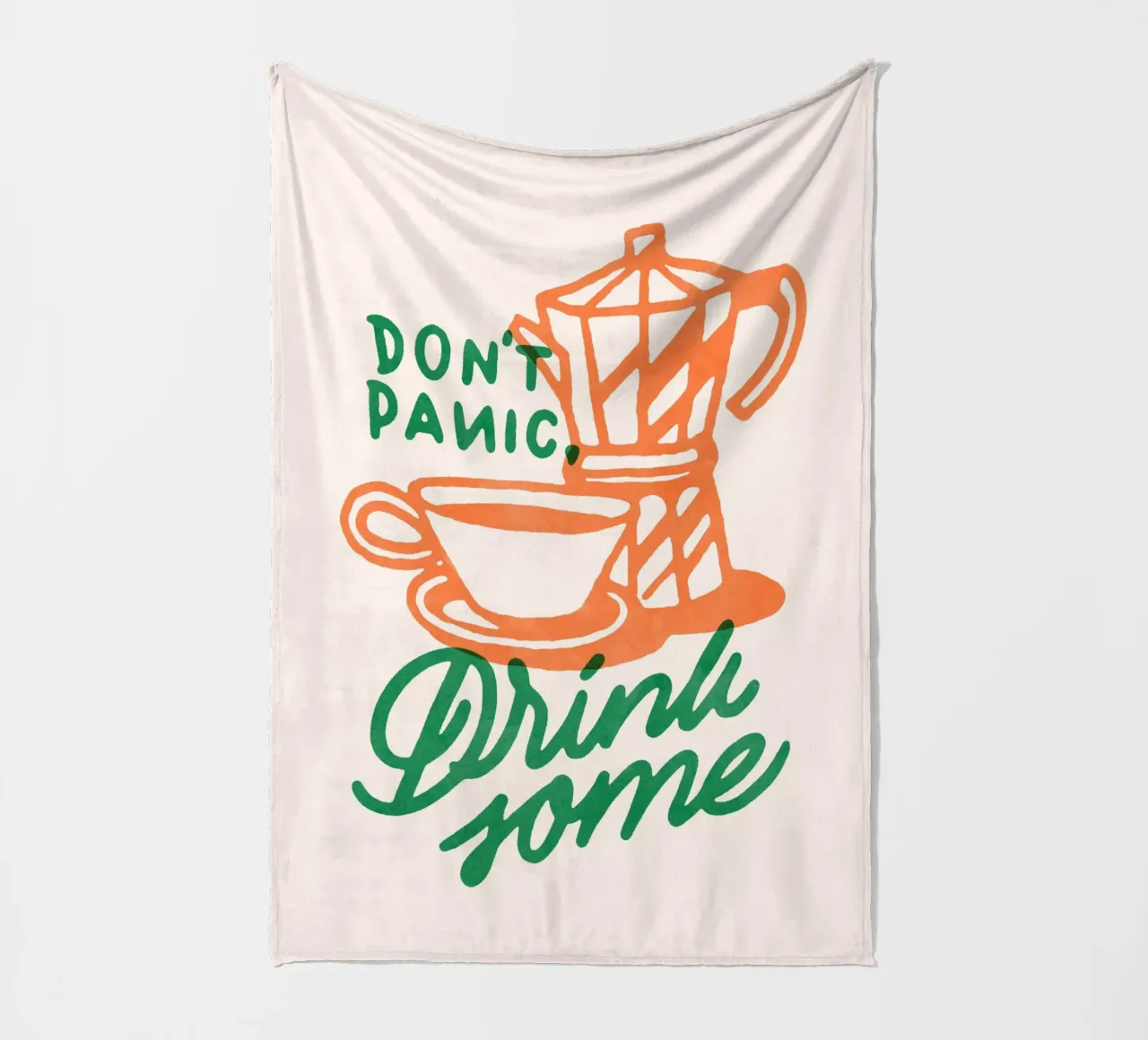Don't Panik, Drink Some coperta in pile da illusthera