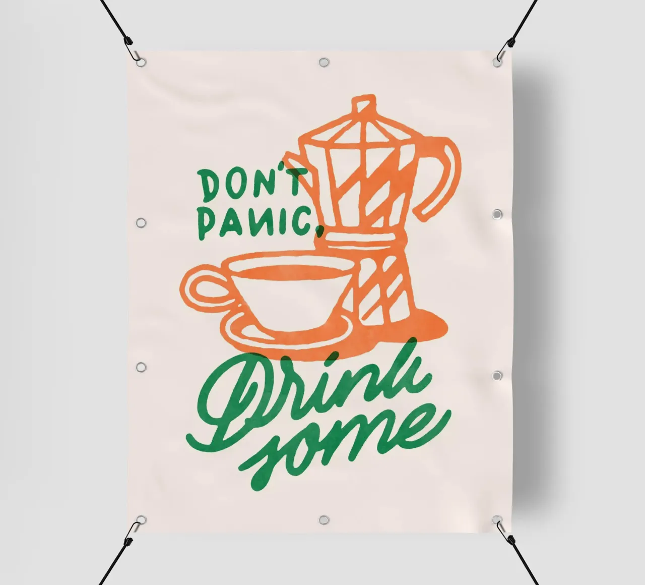 Don't Panik, Drink Some telo in pvc da illusthera