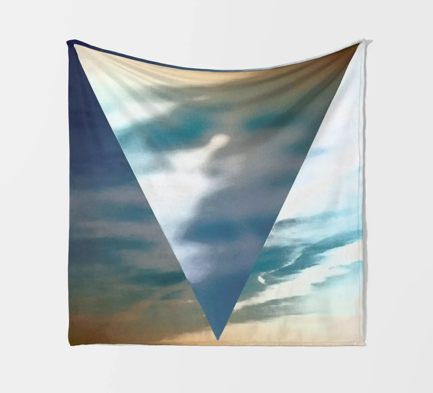 LA Triangle fleece blanket by In Full Color