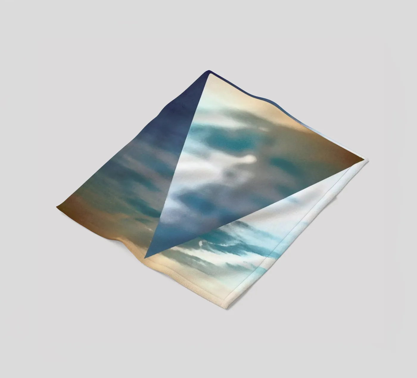 LA Triangle fleece blanket by In Full Color