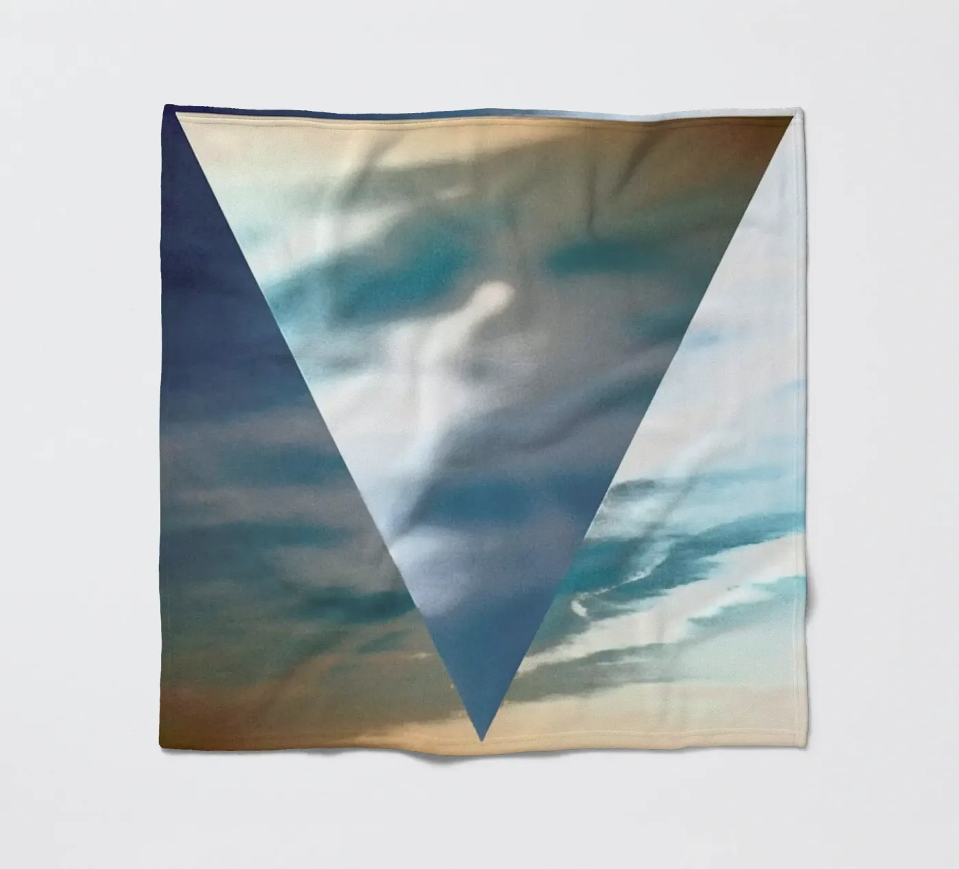 LA Triangle fleece blanket by In Full Color