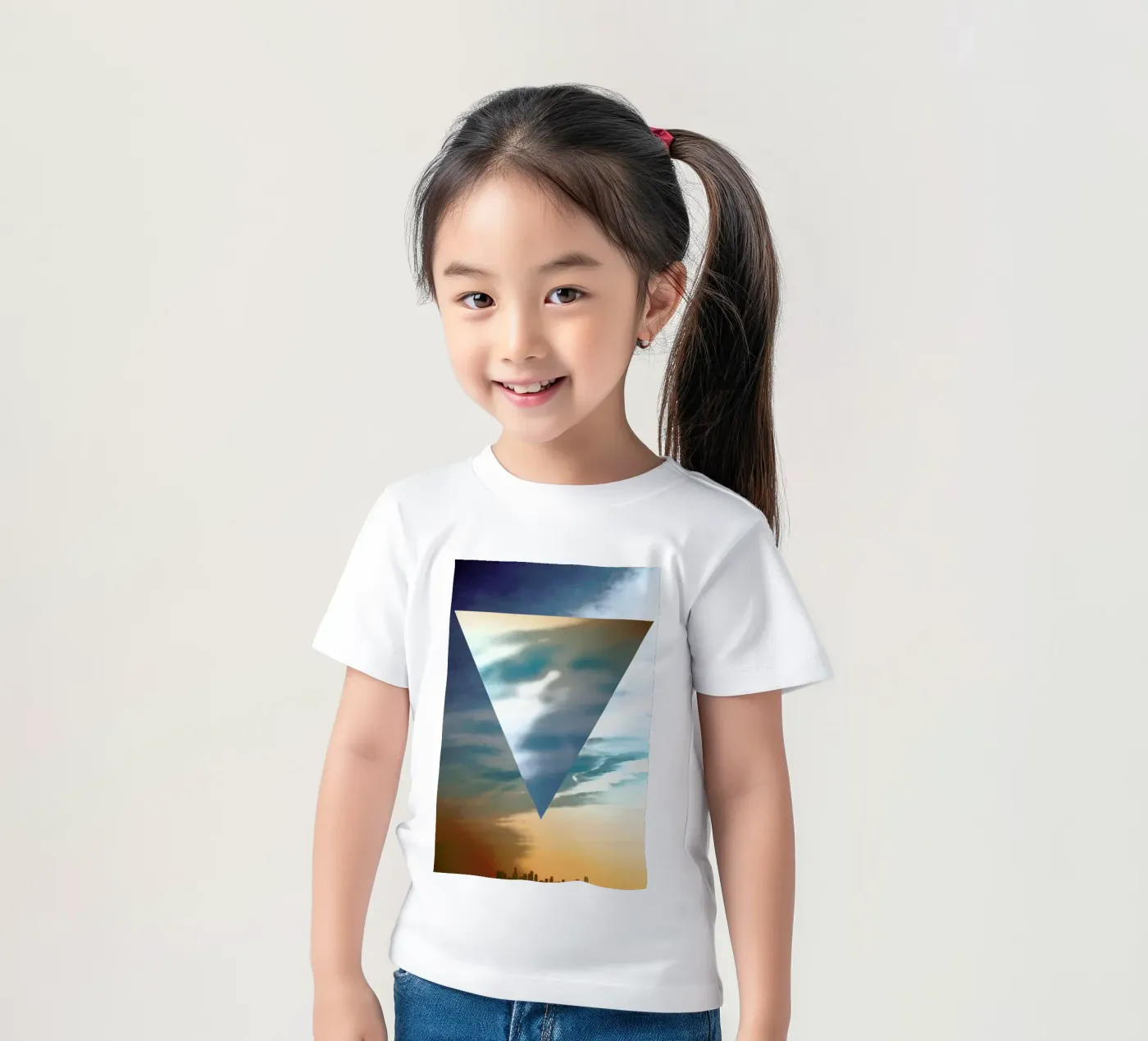 LA Triangle t-shirt bambini da In Full Color