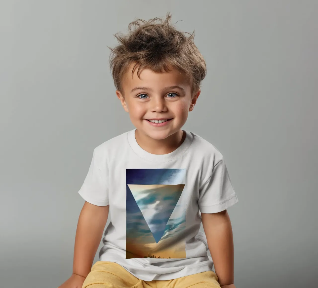 LA Triangle t-shirt bambini da In Full Color