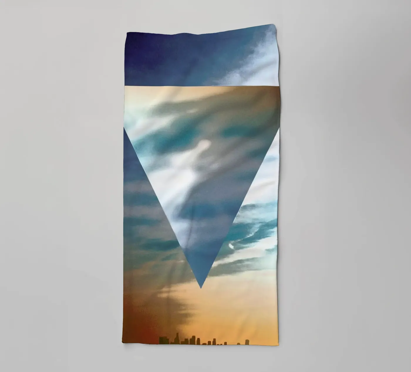 LA Triangle towel by In Full Color