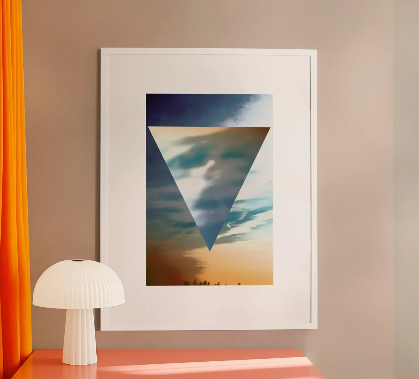 LA Triangle Poster von In Full Color