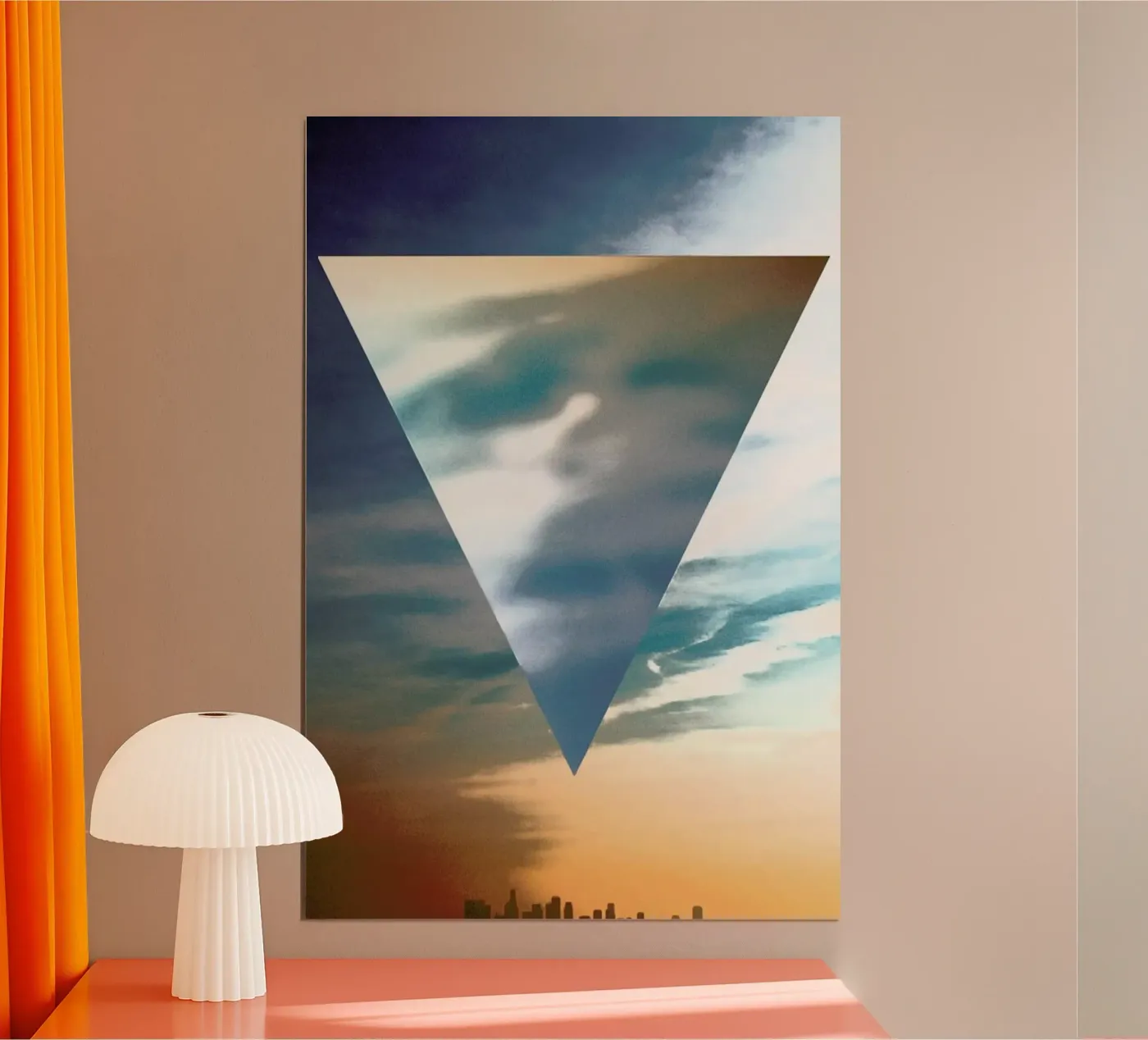 LA Triangle Poster von In Full Color