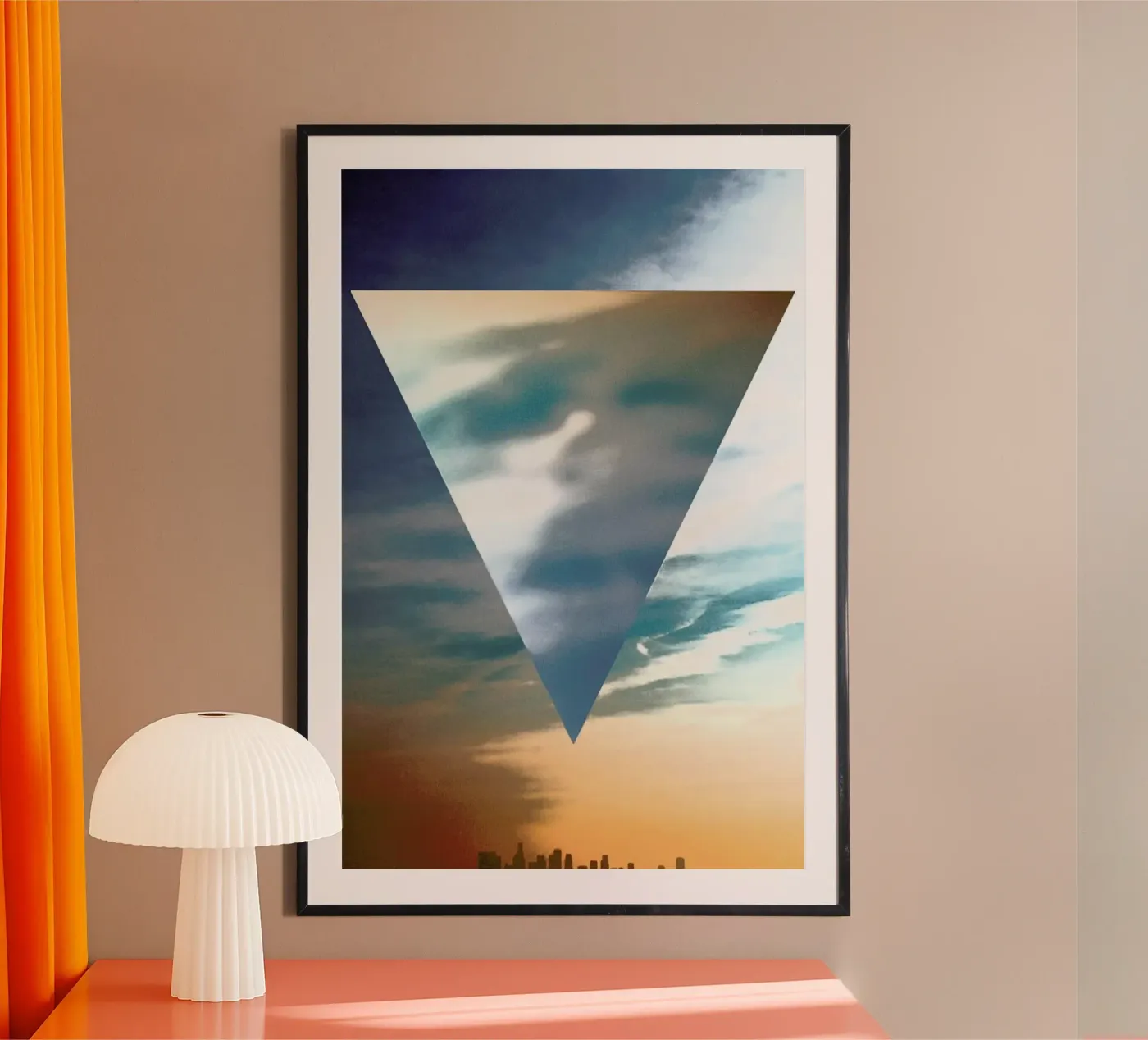 LA Triangle Poster von In Full Color
