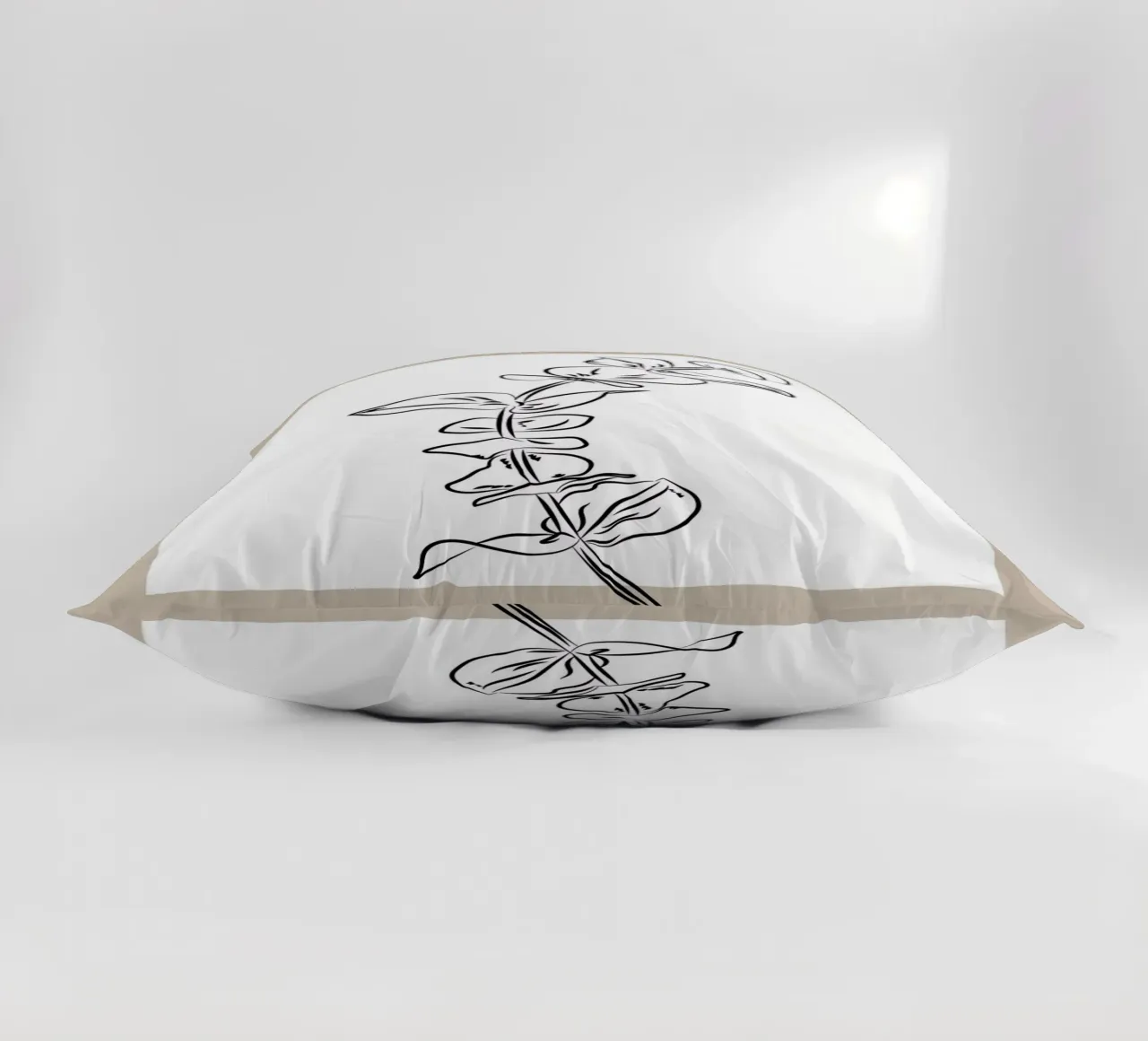 Boho Bohemian 8 Eucalyptus cuscino da Boho Print Collection