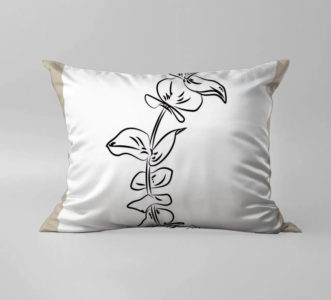 Boho Bohemian 8 Eucalyptus cuscino da Boho Print Collection