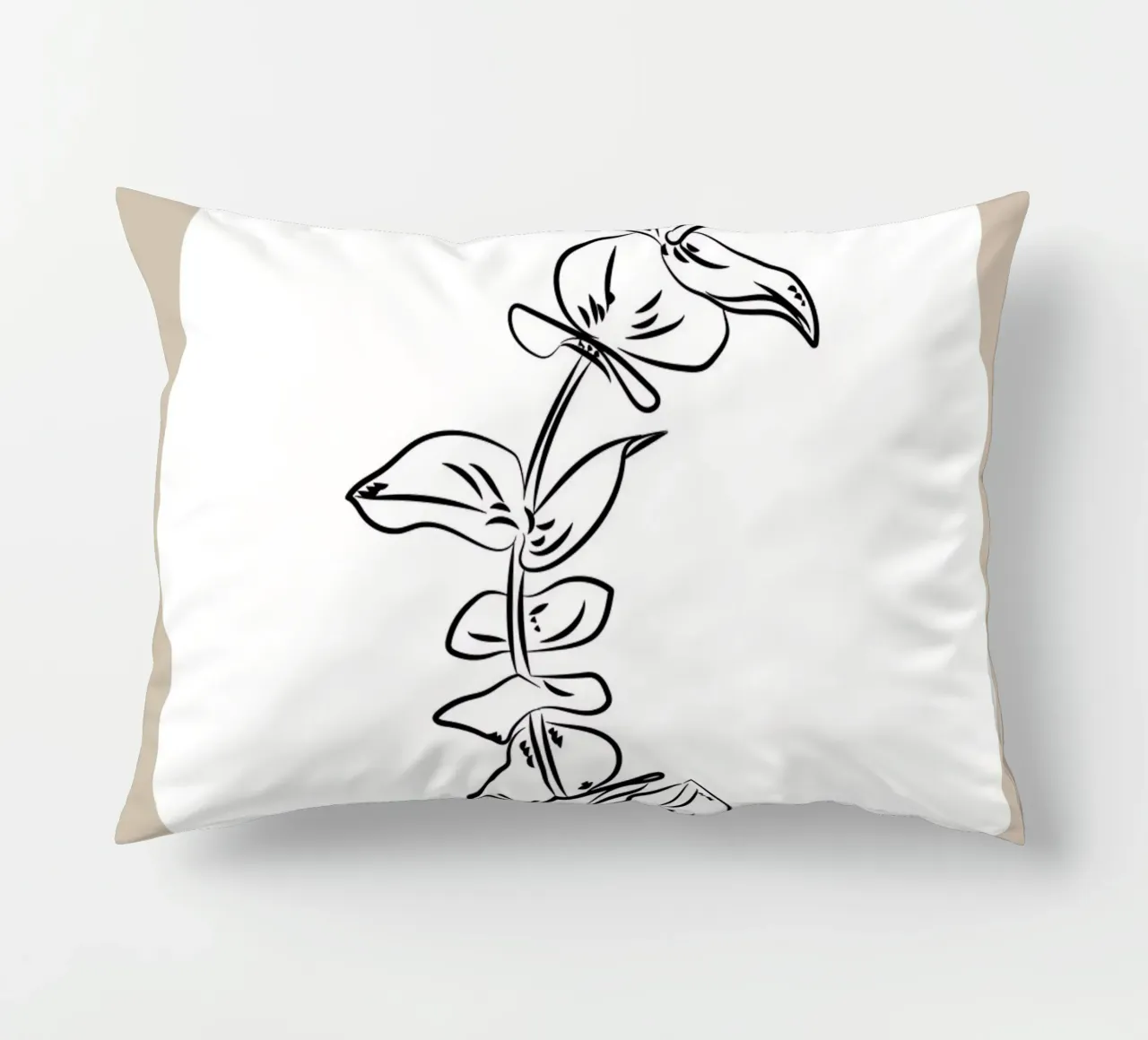 Boho Bohemian 8 Eucalyptus cuscino da Boho Print Collection