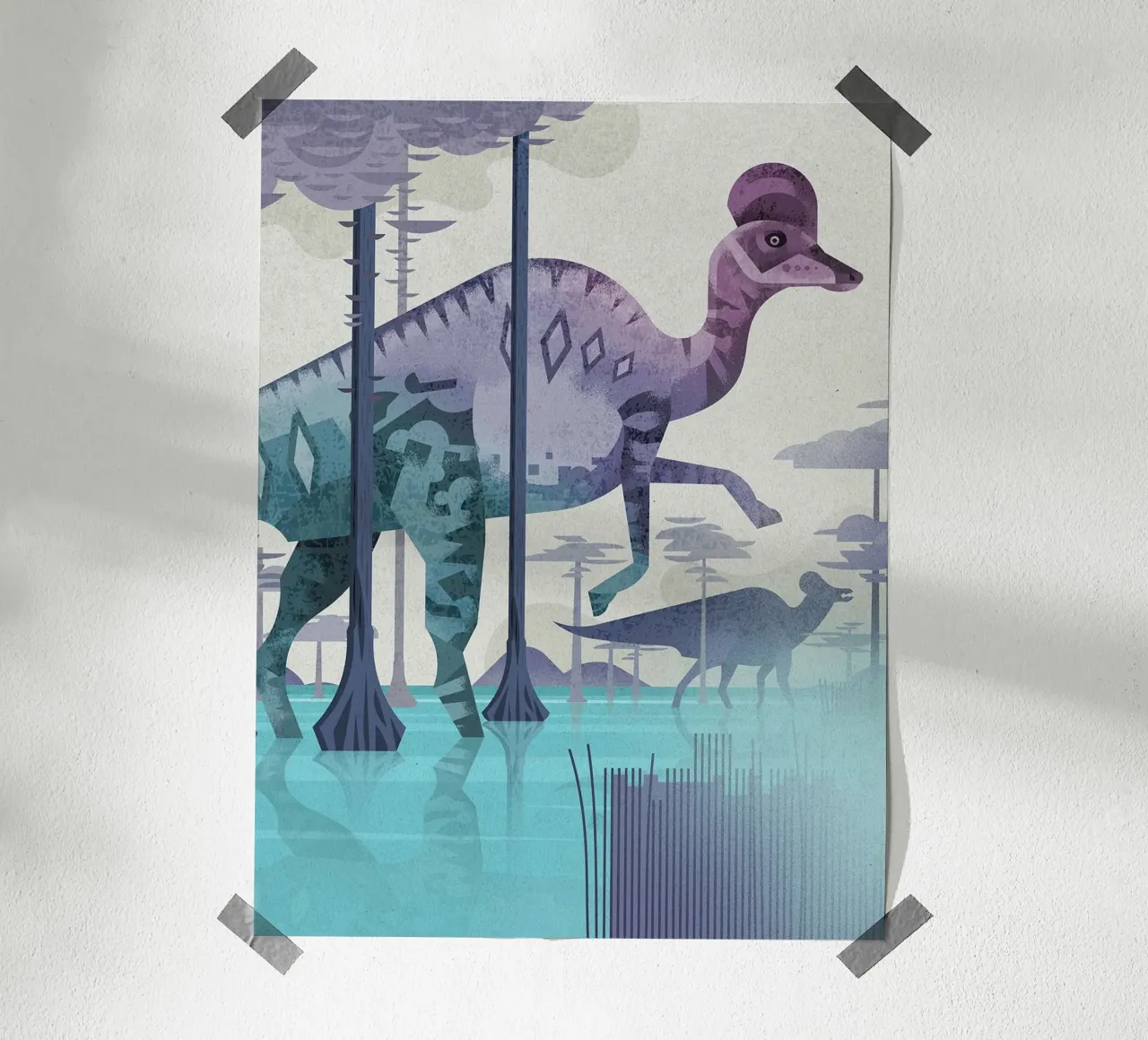 Corythosaurus poster da David Jackson