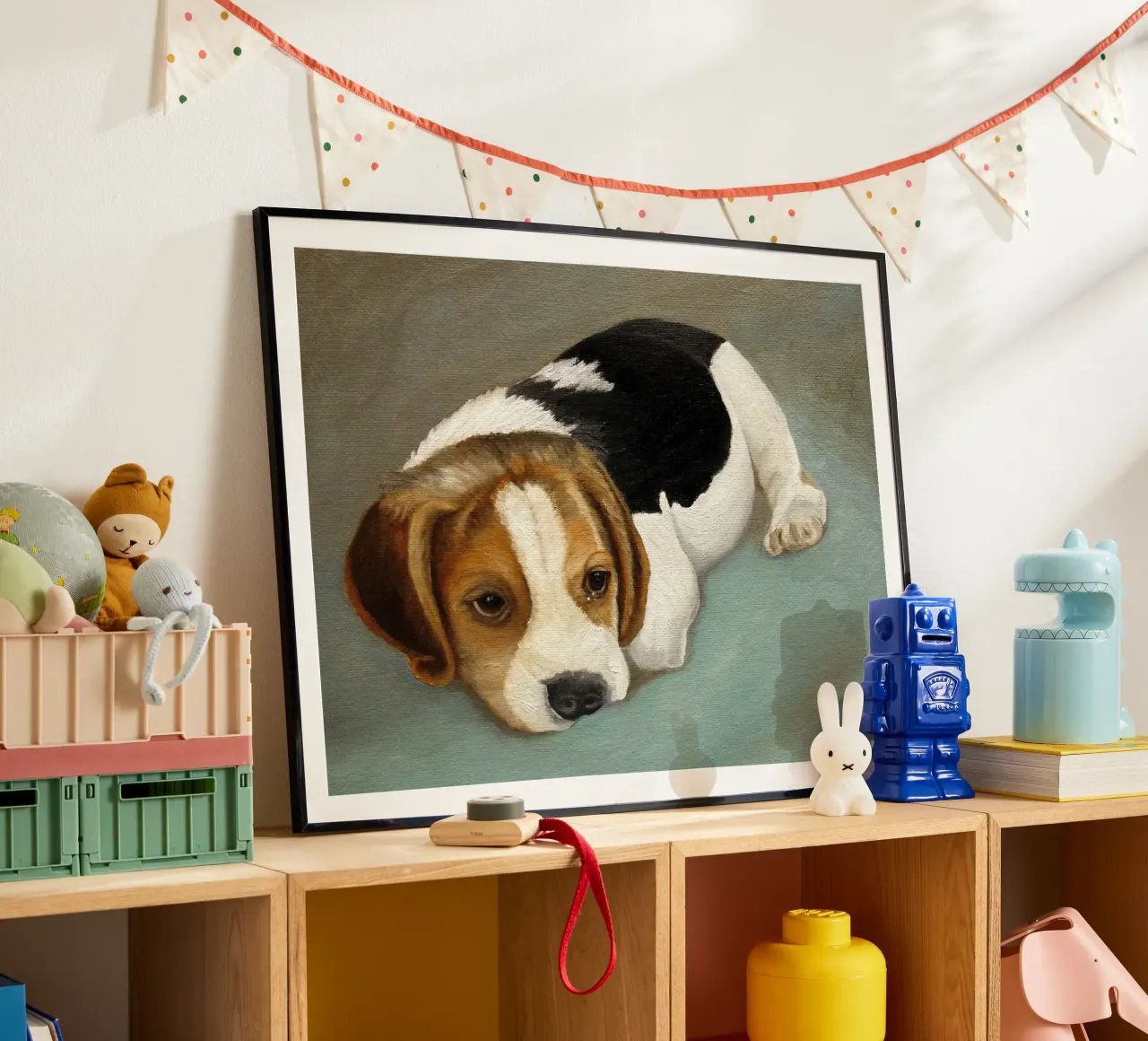 Beagle carino poster da David Jackson