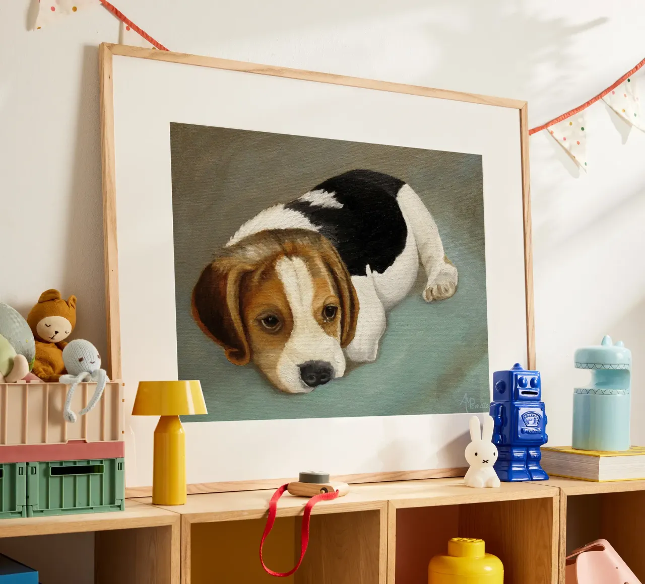 Beagle carino poster da David Jackson