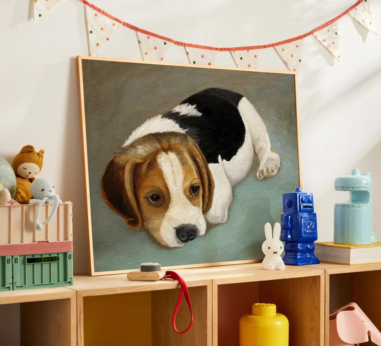Beagle carino poster da David Jackson