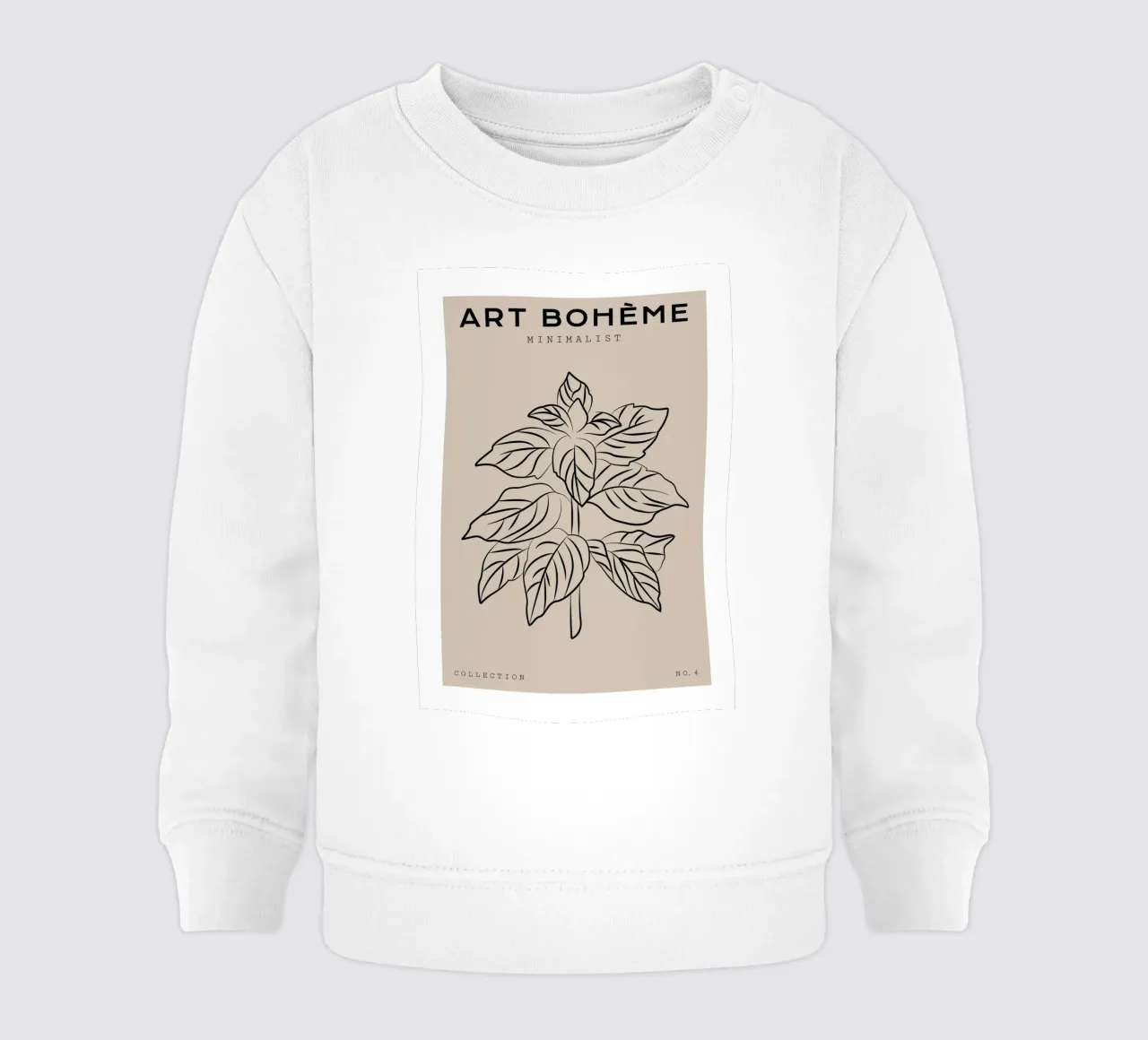 Boho Bohemian 8 Mint felpa neonato da Boho Print Collection