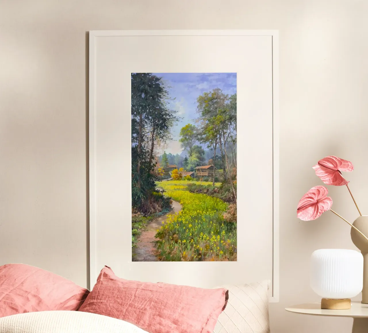 curve way full flower poster da sunity
