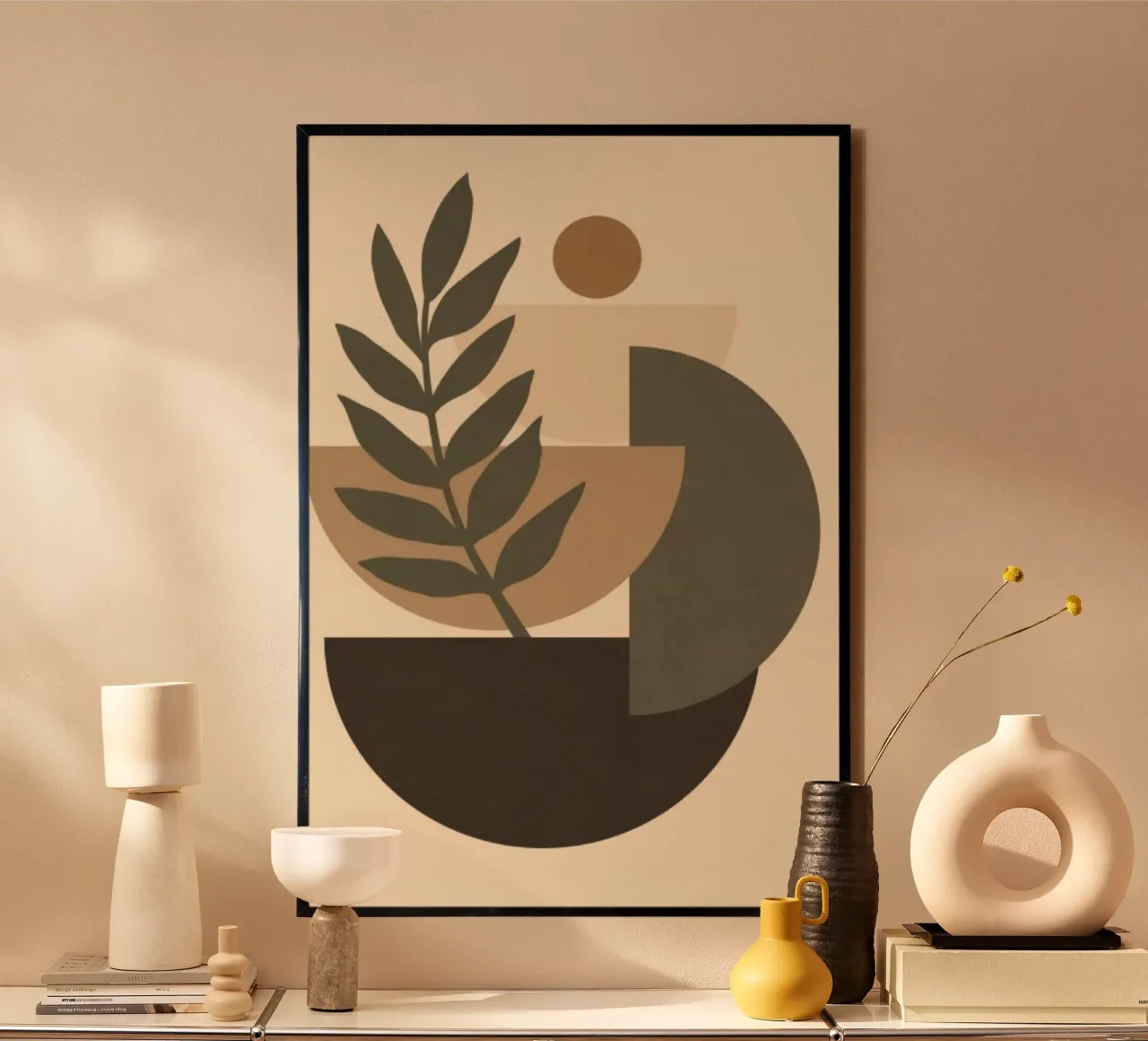 curve and tree shape poster da firmana