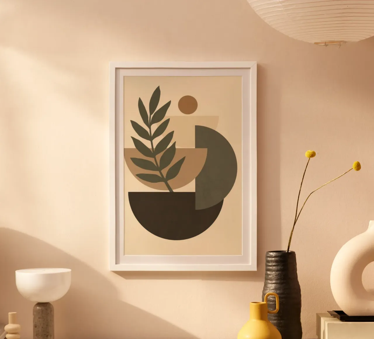 curve and tree shape poster da firmana