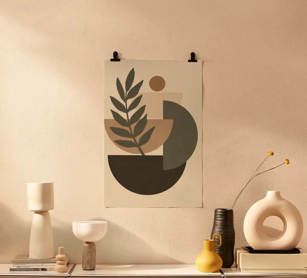 curve and tree shape poster da firmana