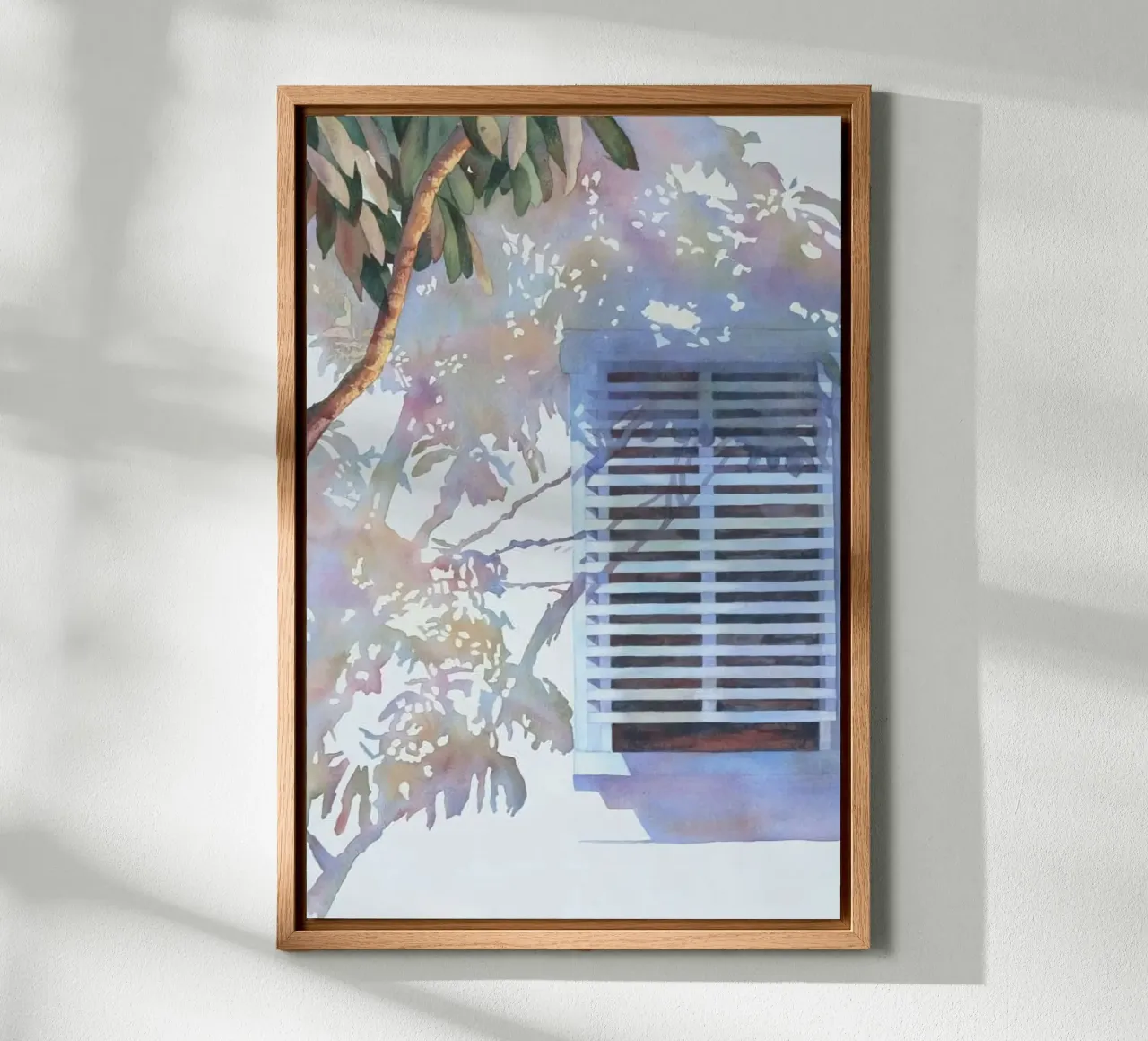 window shadow tree tela con Cornice a cassetta da firmana