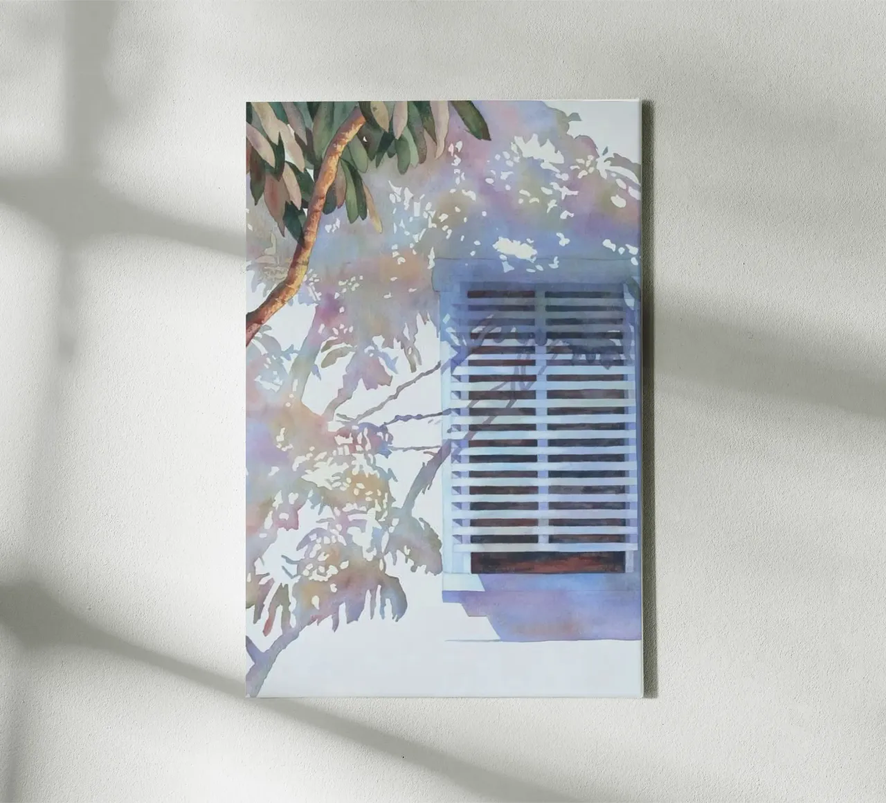 window shadow tree tela con Cornice a cassetta da firmana