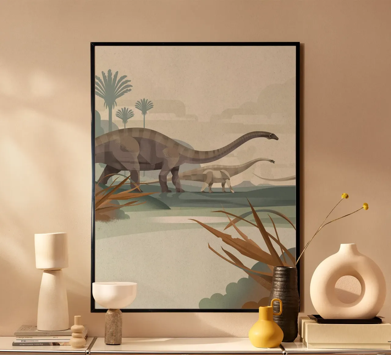 Diplodocus poster da David Jackson