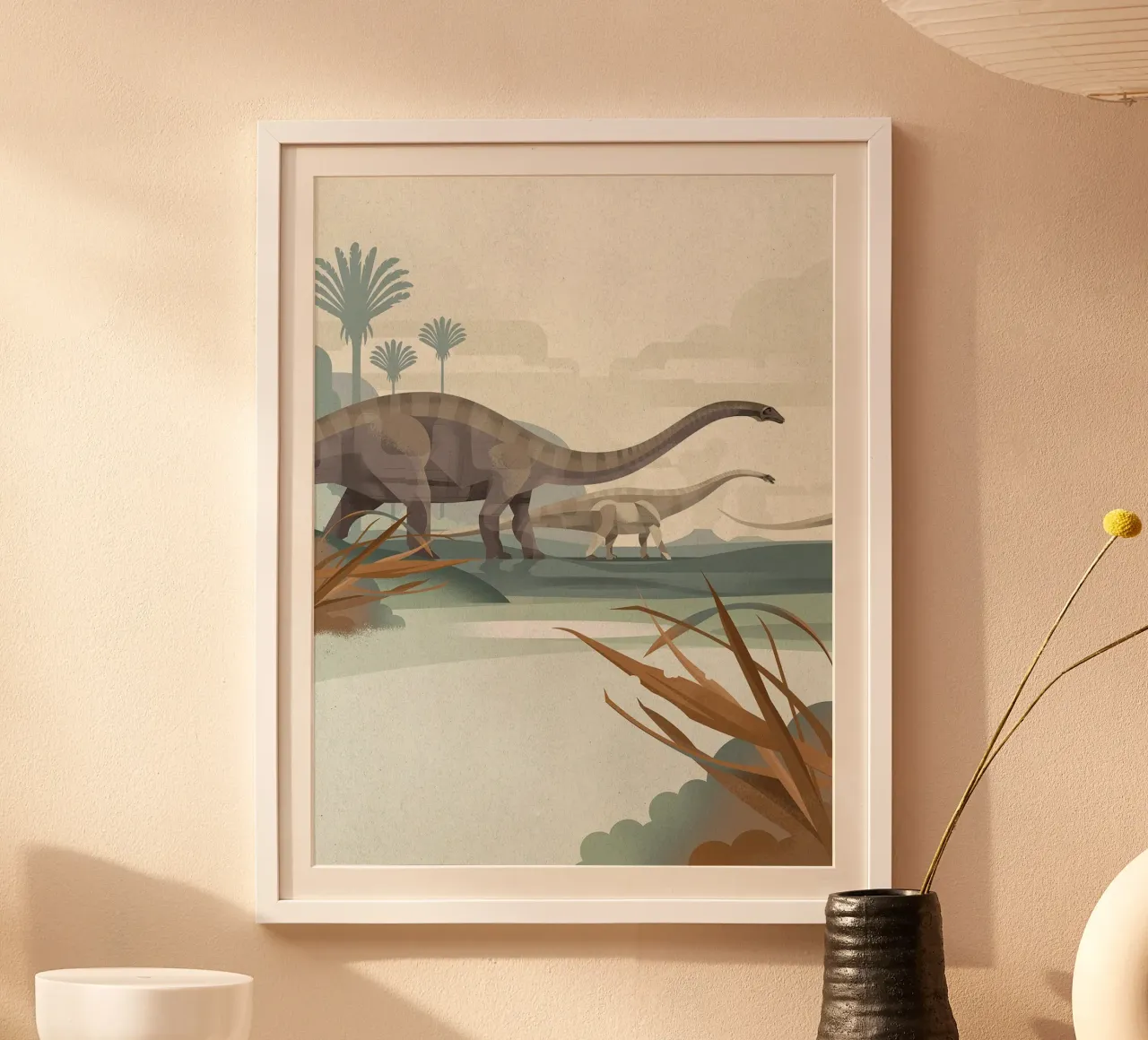 Diplodocus poster da David Jackson