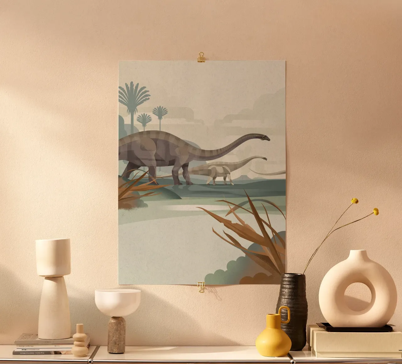 Diplodocus poster da David Jackson