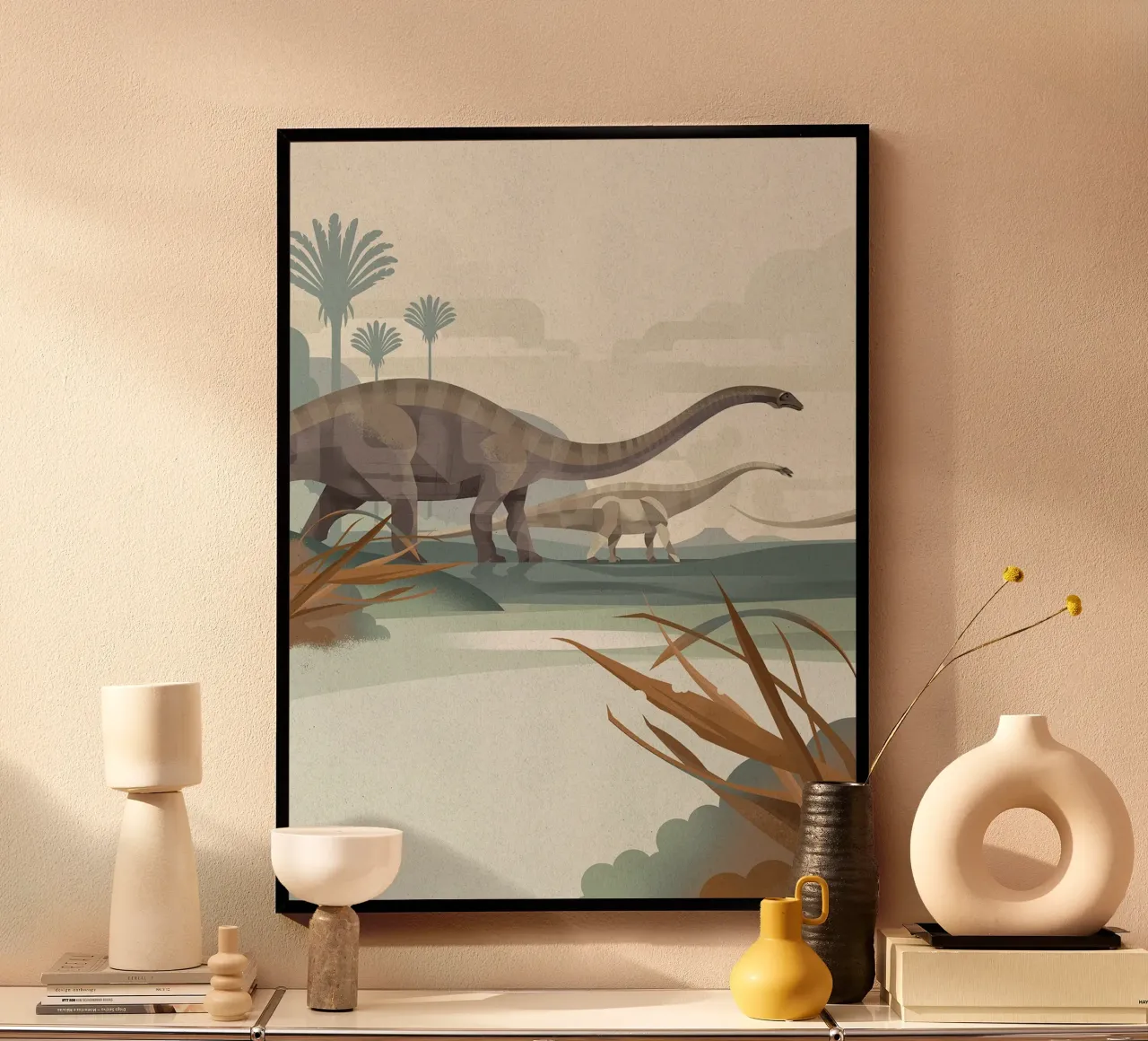 Diplodocus poster da David Jackson