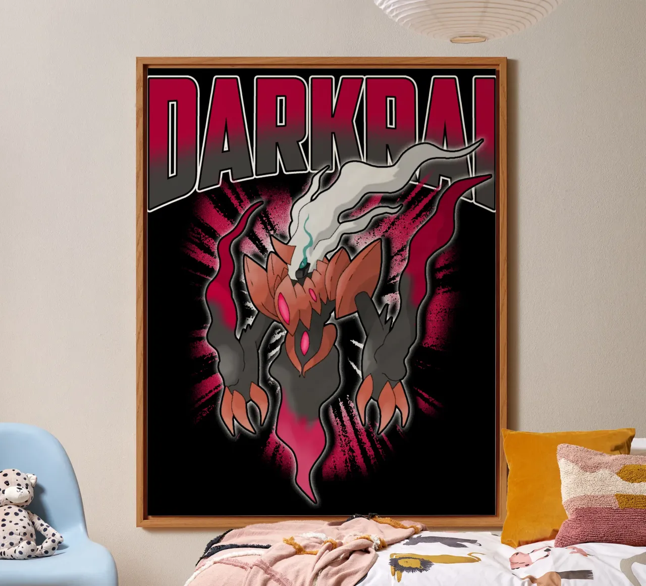 Darkrai Lucentezza Essenziale alluminio dibond da eliouxence