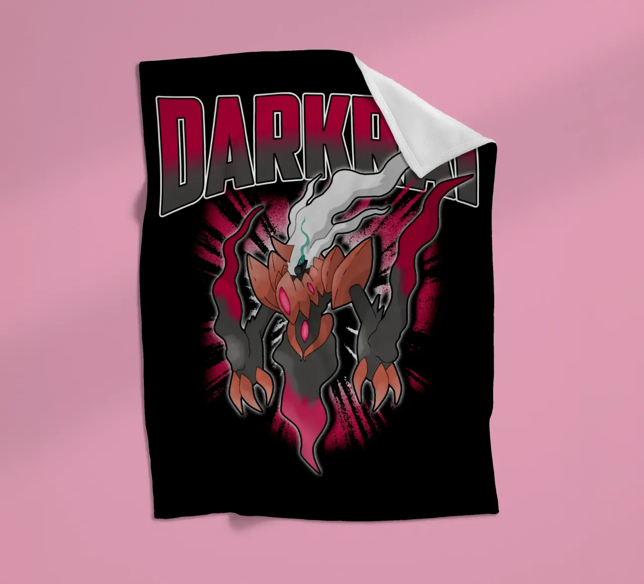 Darkrai Lucentezza Essenziale coperta in pile da eliouxence