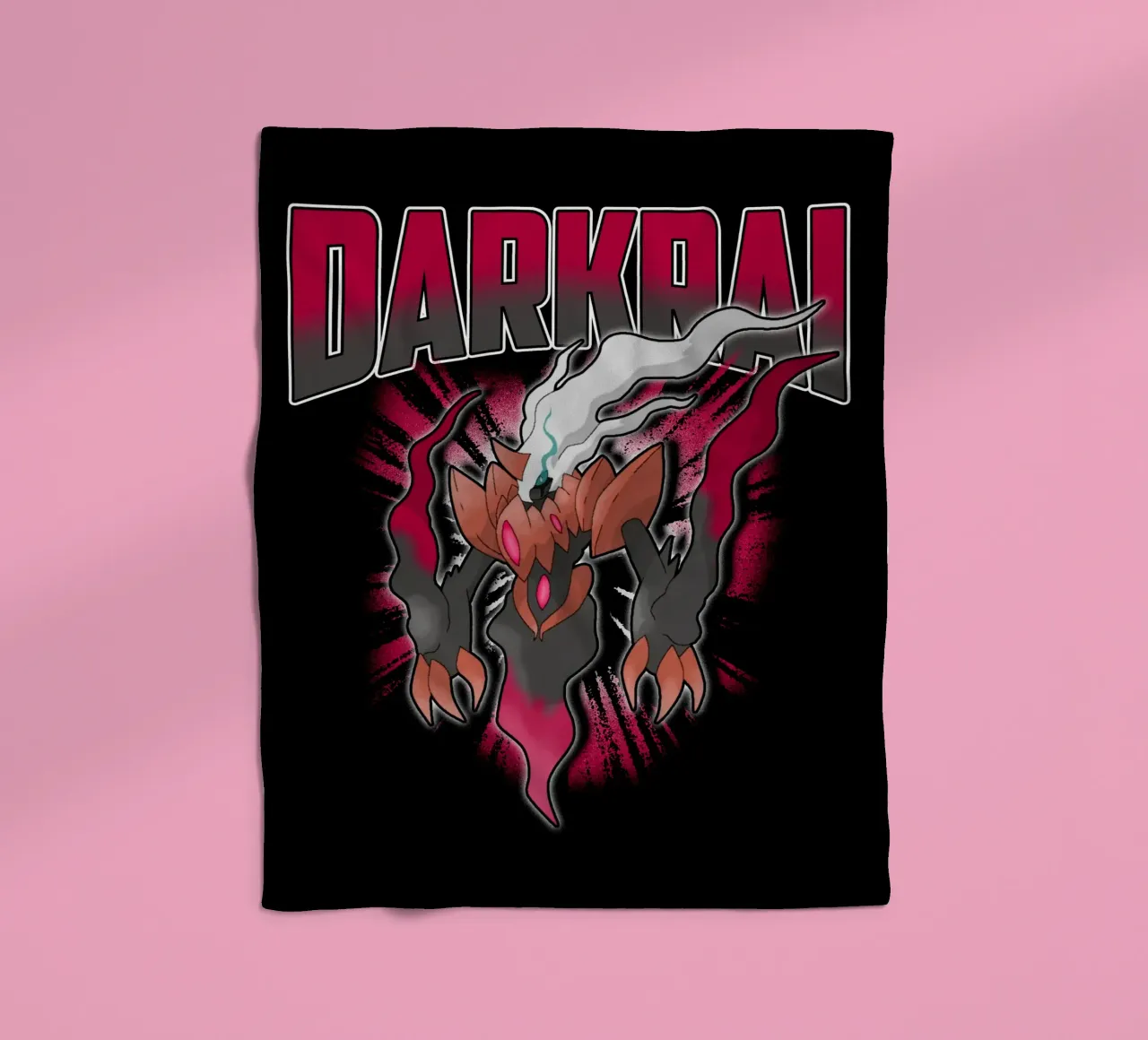 Darkrai Lucentezza Essenziale coperta in pile da eliouxence