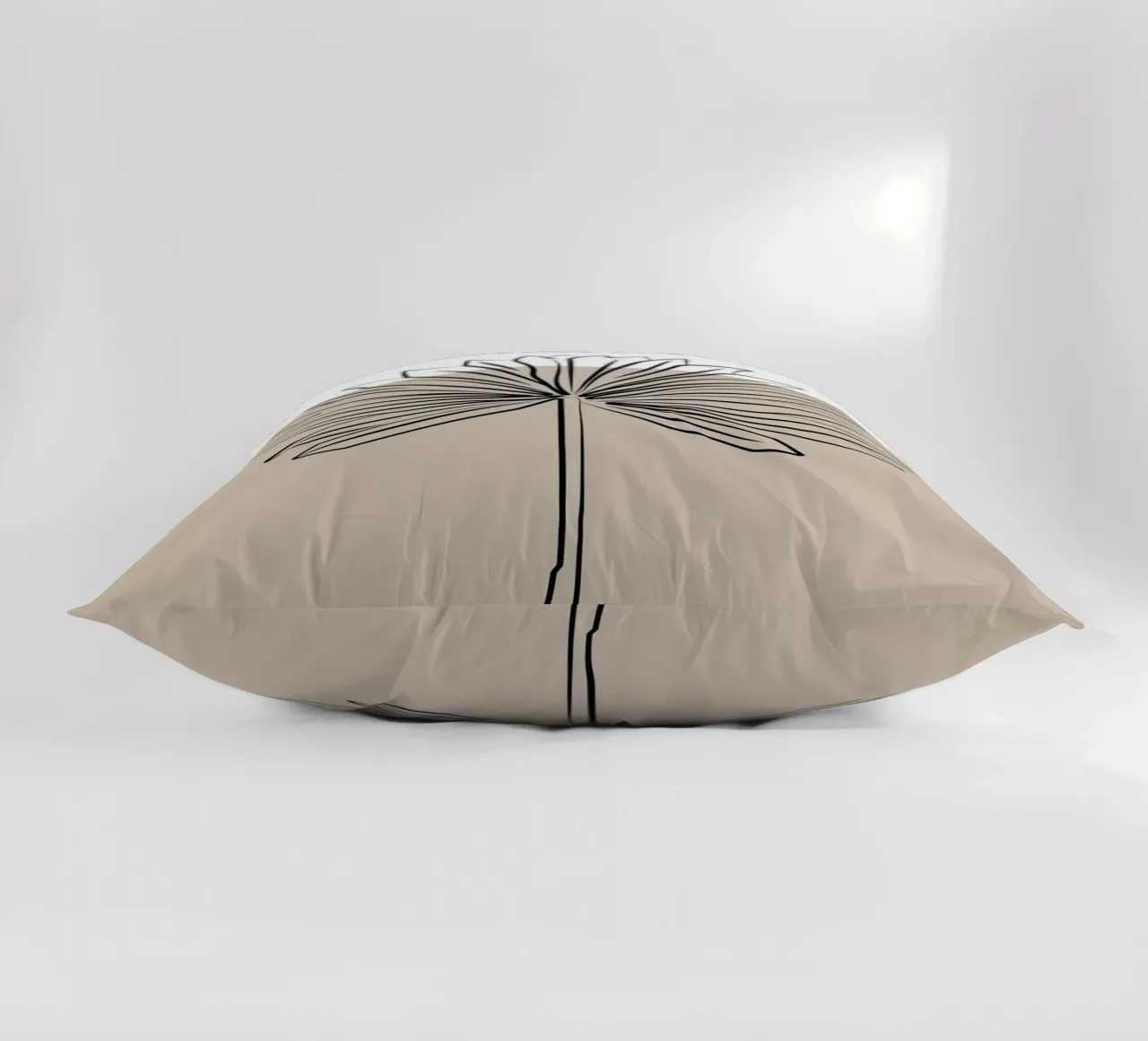 Boho Bohemian 8 Palm cuscino da Boho Print Collection