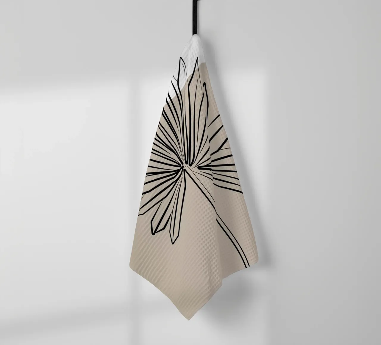 Boho Bohemian 8 Palm canovaccio da cucina da Boho Print Collection