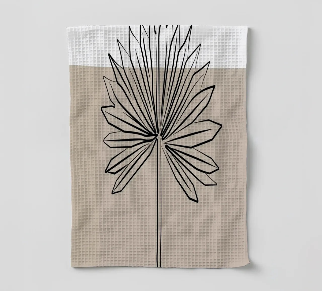 Boho Bohemian 8 Palm canovaccio da cucina da Boho Print Collection