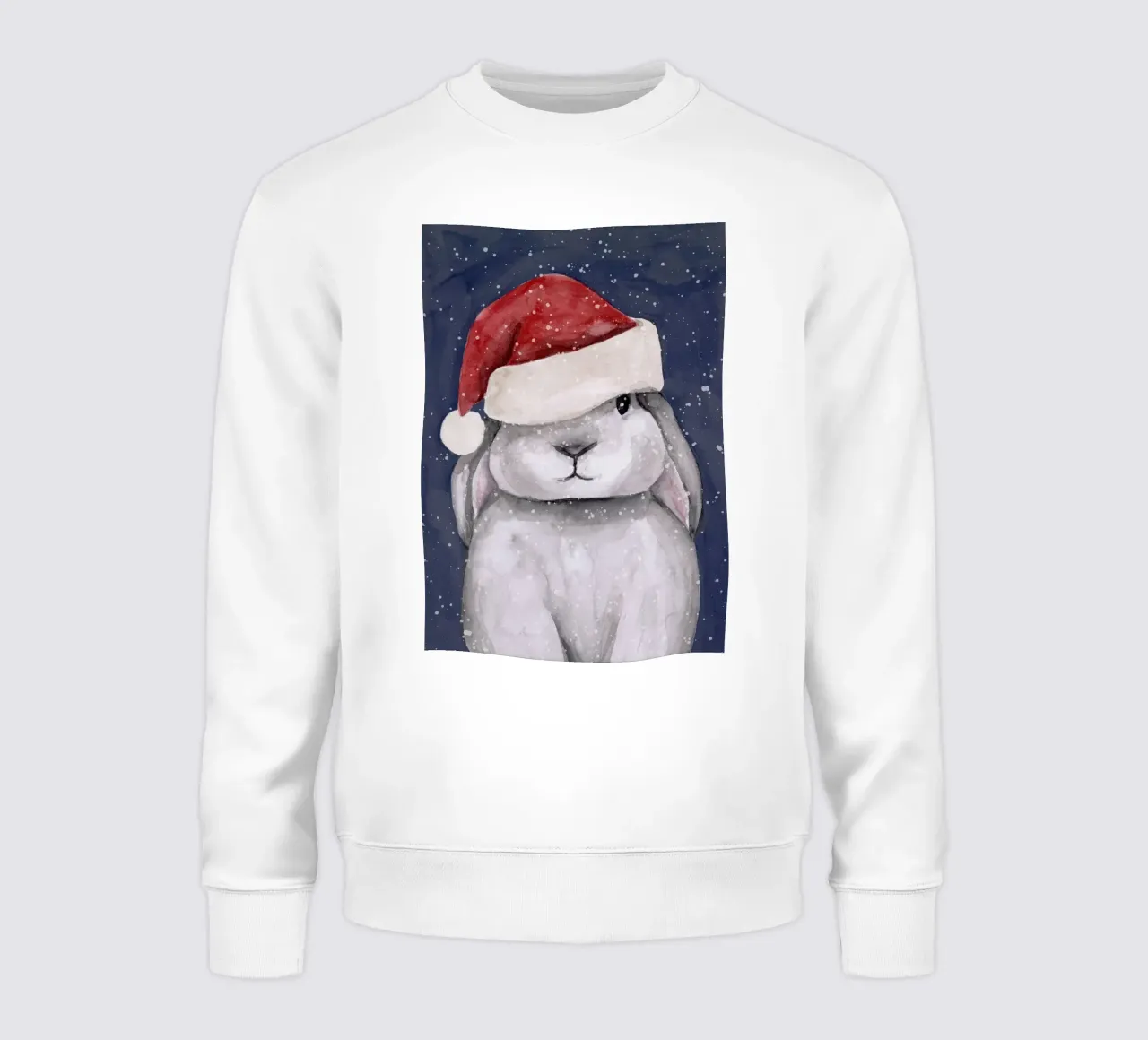 Conejo de Navidad sudadera de Panait Ivascu