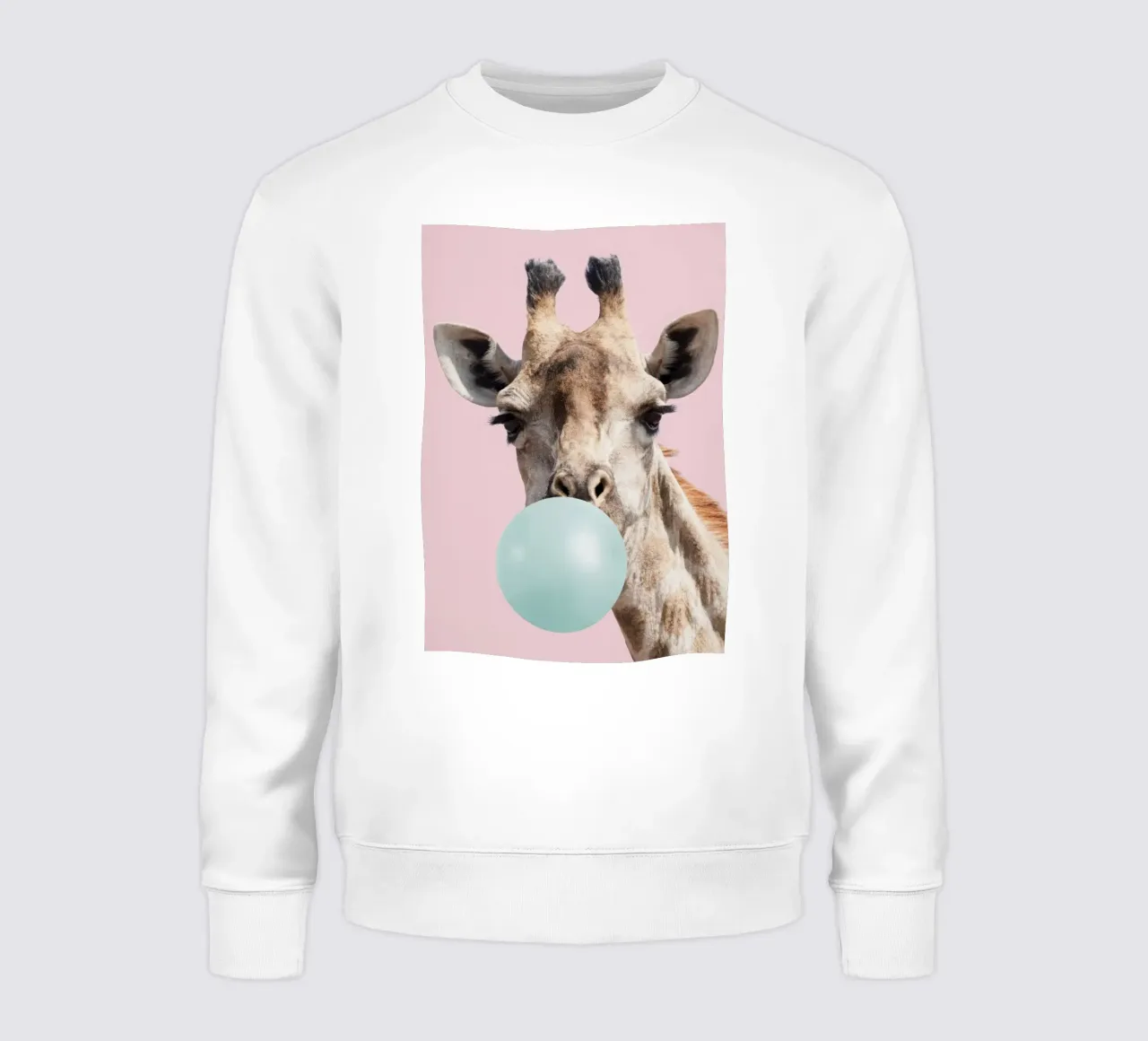 Giraffa di gomma da masticare felpa da Panait Ivascu