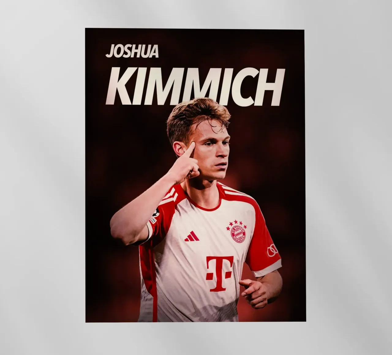 Joshua Kimmich pellicola backlit da Dumery Art